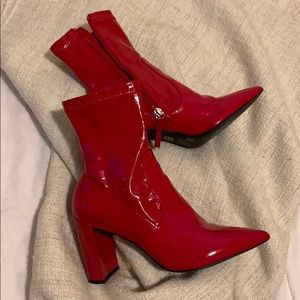 Chinese Laundry Red Booties